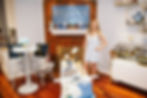 Angelika O’Reilly, Owner of Eliana Curated stands in the showroom on King Street in Alexandria, Va