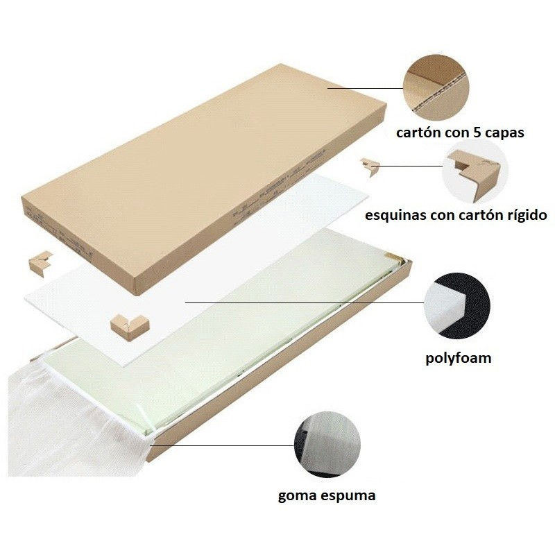 Miniatura: Mueble archivo metálico profesional con puertas abatibles para oficina