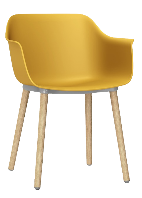 Miniatura: sillón shape wood patas de madera toscano