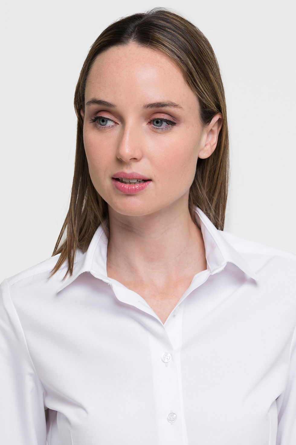 Miniatura: Camisa de mujer blanca