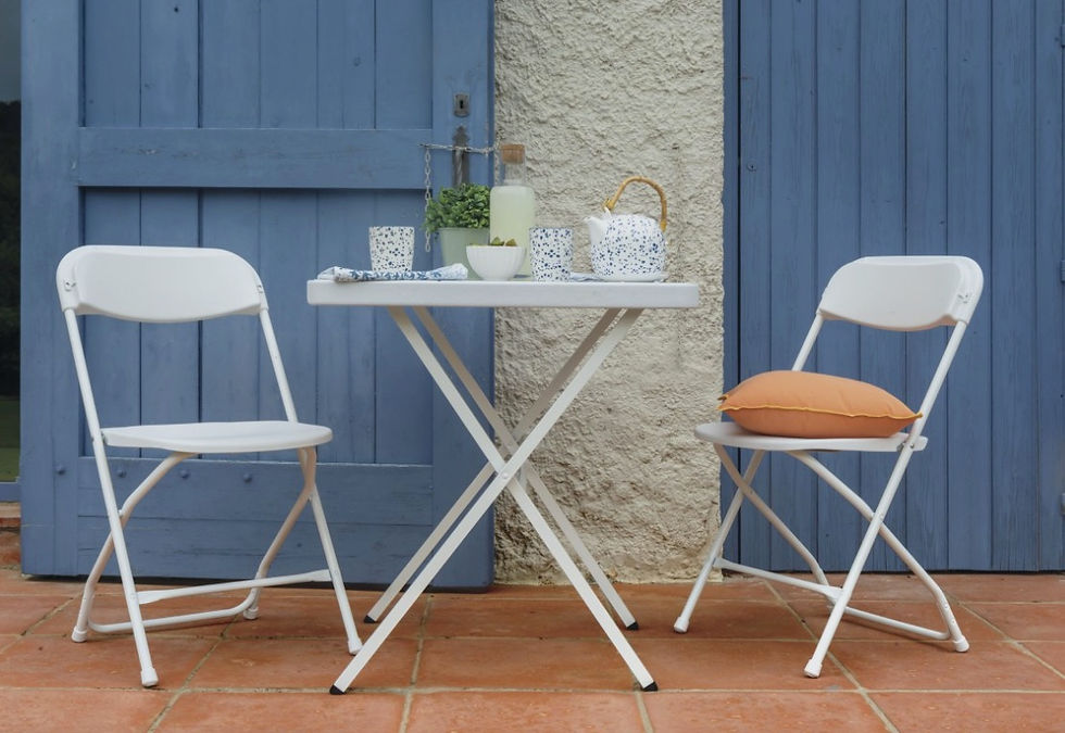 Miniatura: Mesa plegable de jardín