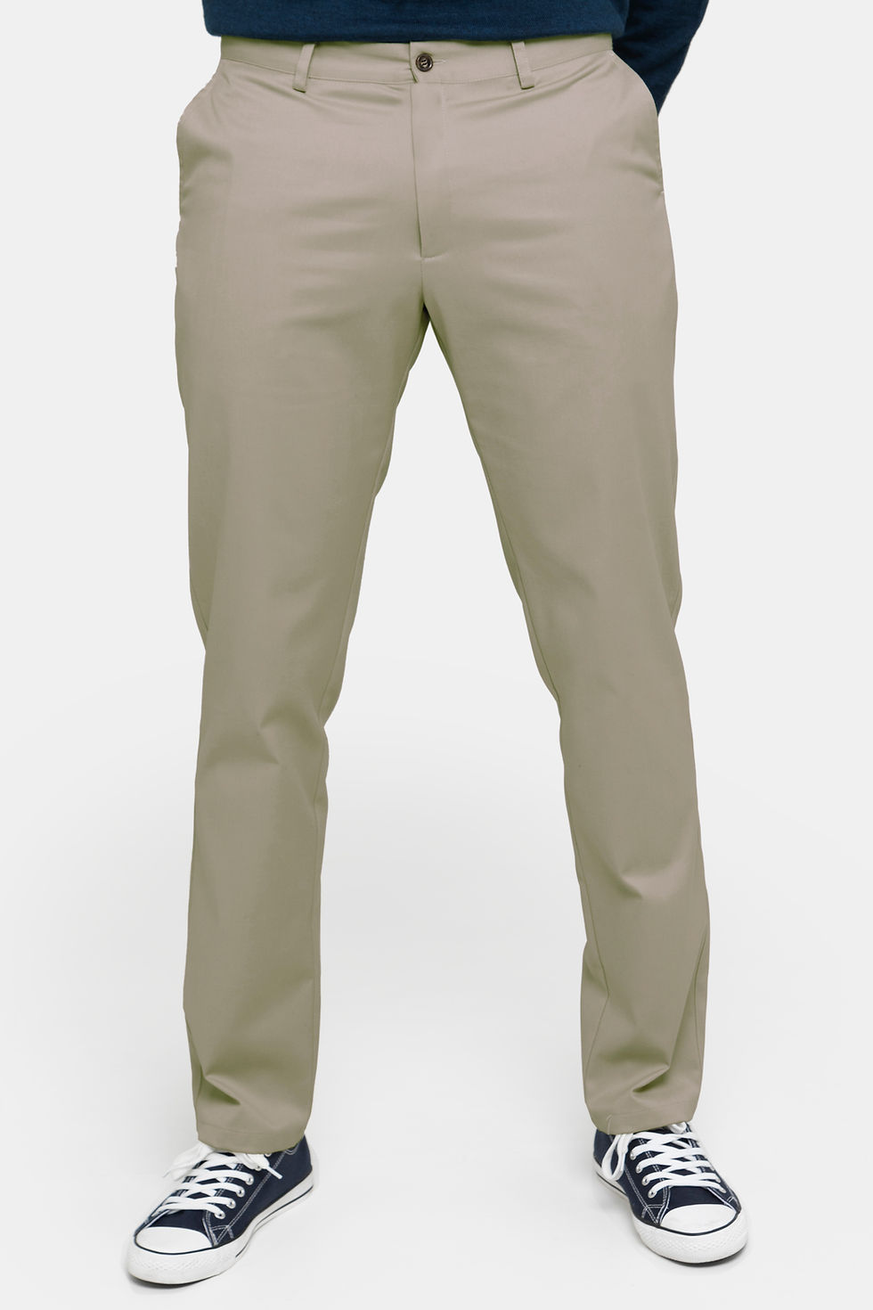 Pantalon chino elástico