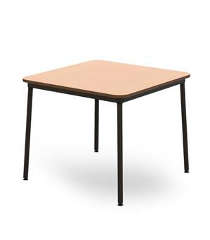 Miniatura: Mesa cuadrada sobre HPL uso interior exterior