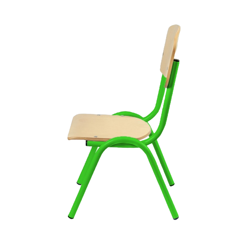 Miniatura: silla infantil para guarderias y colegios con madera de haya