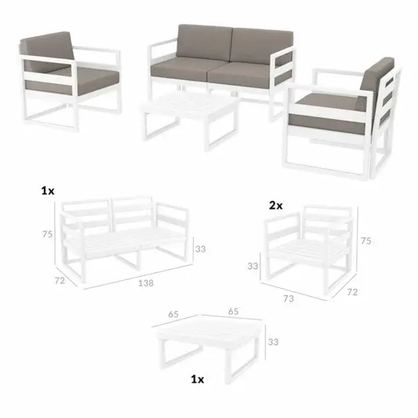 Miniatura: Muebles de jardín