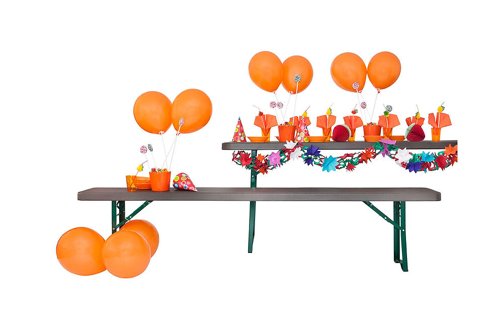 Miniatura: Banco plegable para eventos al aire libre