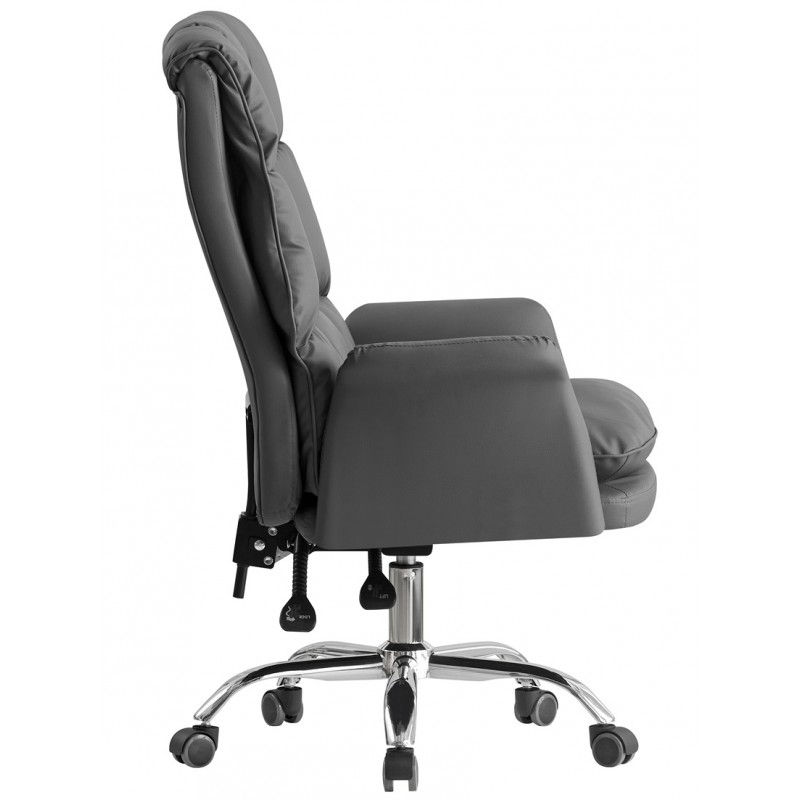 Miniatura: silla de oficina MAINZ gris con base cromada