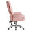 Miniatura: silla de oficina MAINZ rosa claro con base cromada