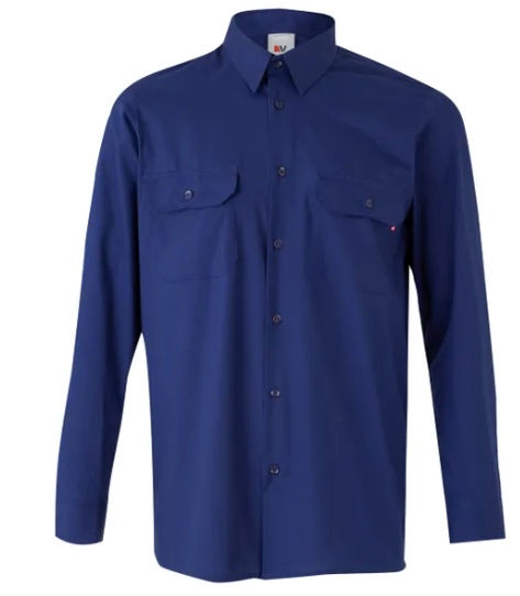 camisa de trabajo manga larga