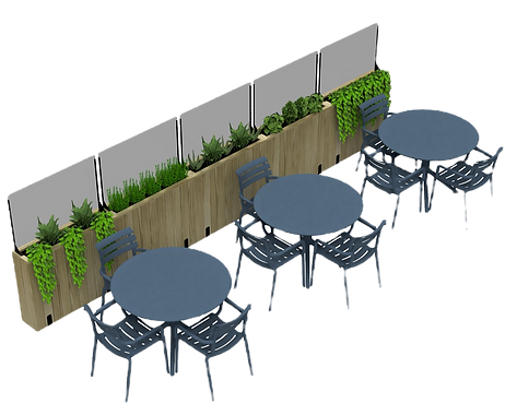 diseño terrazas de bar