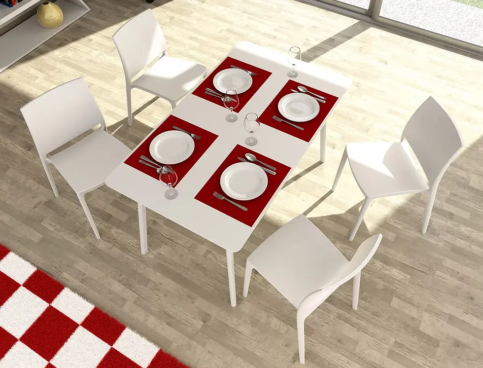 Miniatura: Mobiliario para interiores y exteriores modernos