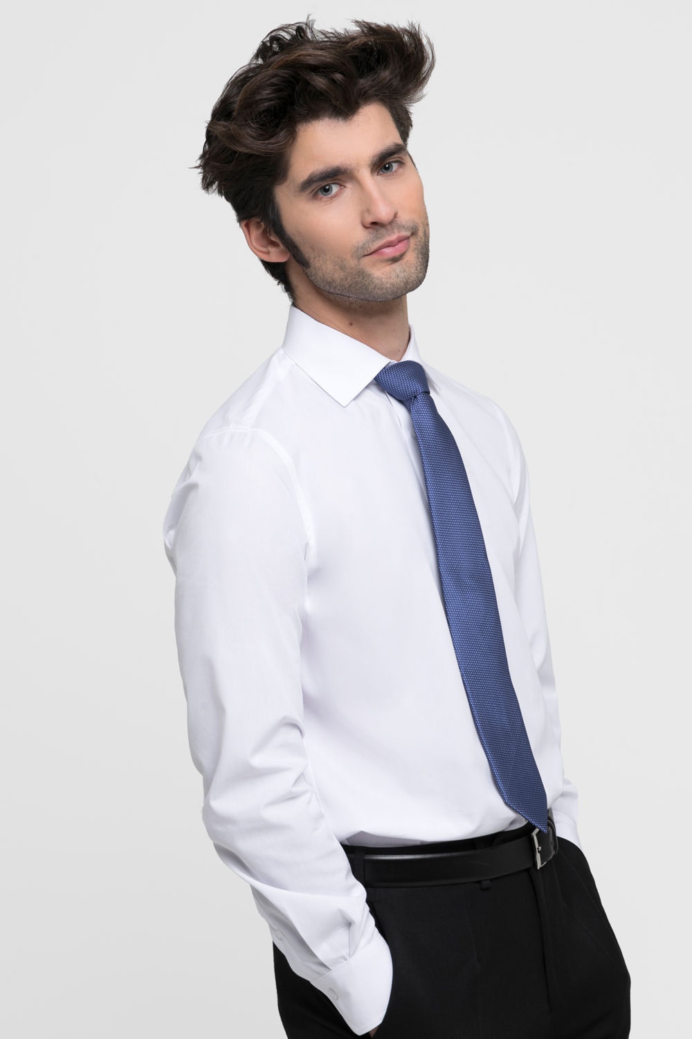 Camisa de hombre cuello Italiano