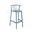 Miniatura: taburete woody en polipropileno para bares, cafeterias, color azul retro