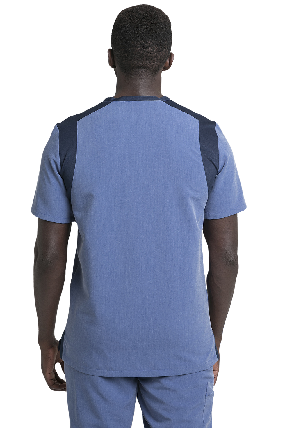 Miniatura: casaca unisex de trabajo tejido transpirable color jean