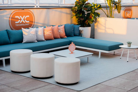Sofá modular para exteriores