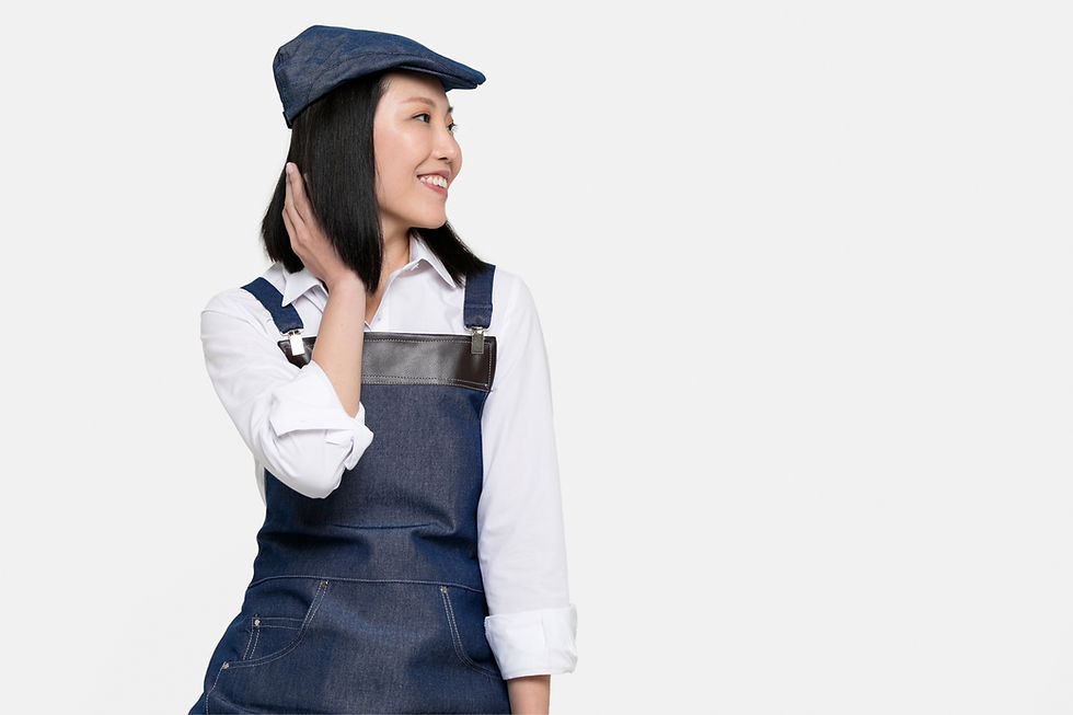 Miniatura: Gorra plana con visera vaquera