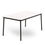 Miniatura: mesa comedor o trabajo patas aluminio lacado sobre HPL