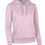 Miniatura: Sudadera mujer con capucha rosa