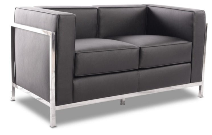 Miniatura: Sofá de 2 plazas tapizado similpiel