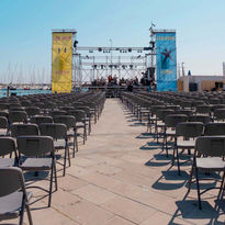 Silla plegable catering