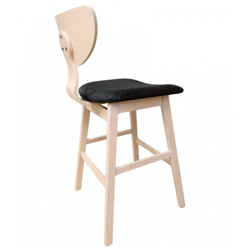 Miniatura: Taburete Dublin madera muebles hosteleria