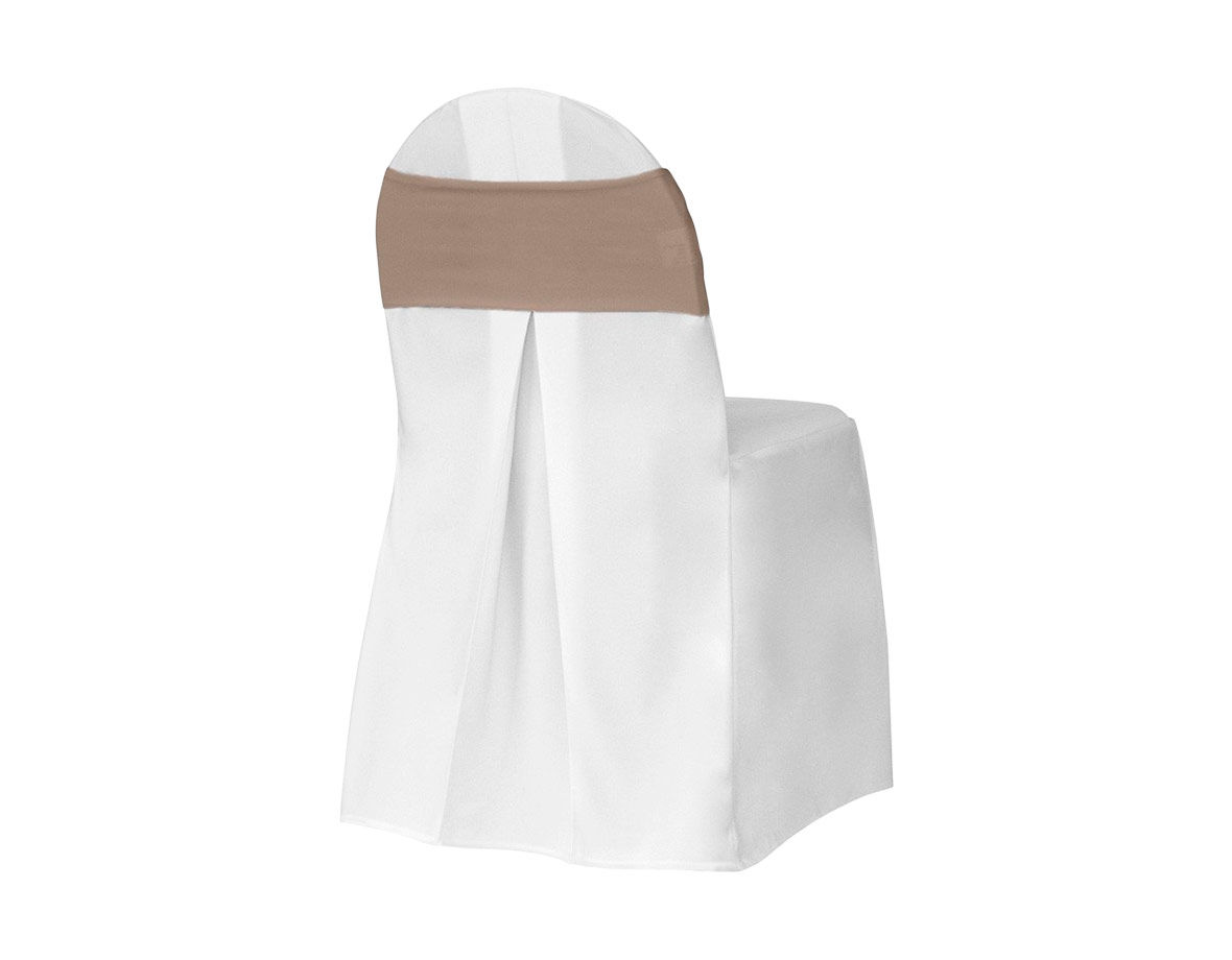 Banda elástica decoración de sillas para bodas y banquetes