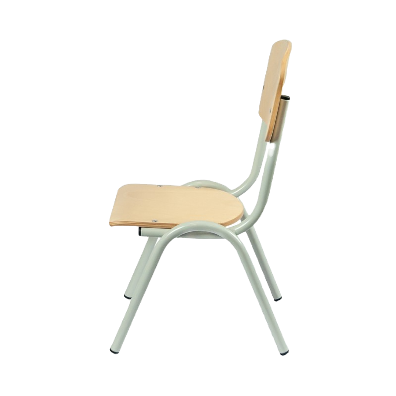 Miniatura: silla infantil para guarderias y colegios con madera de haya