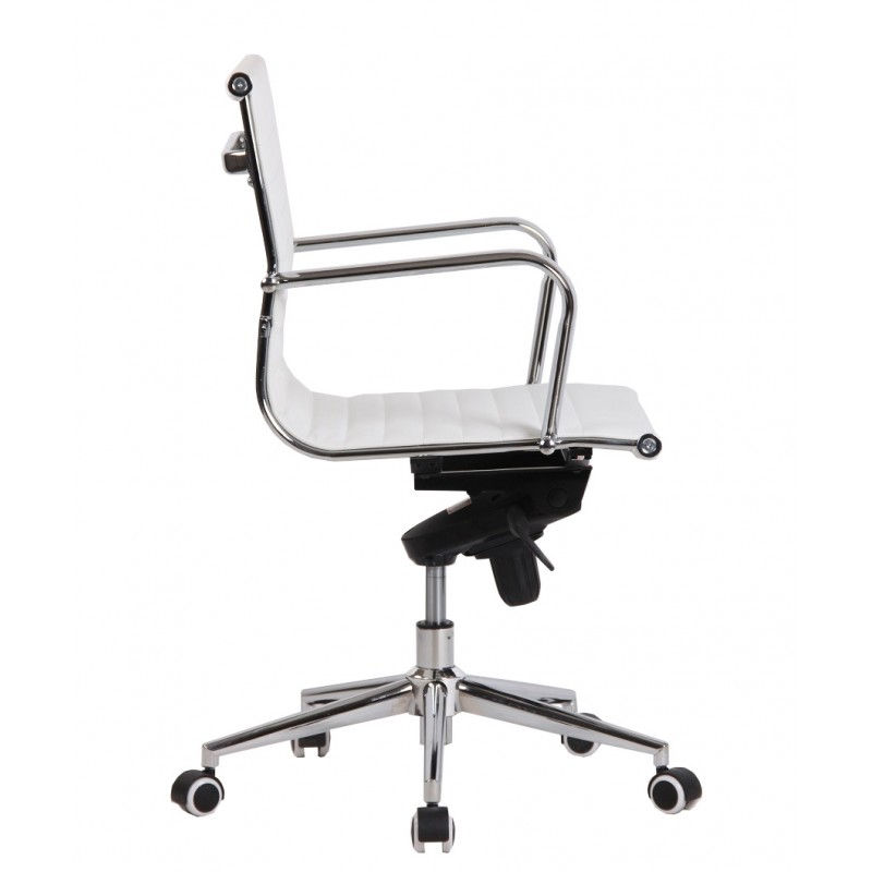 Miniatura: silla ergonómica de oficina ROTERDAM blanca