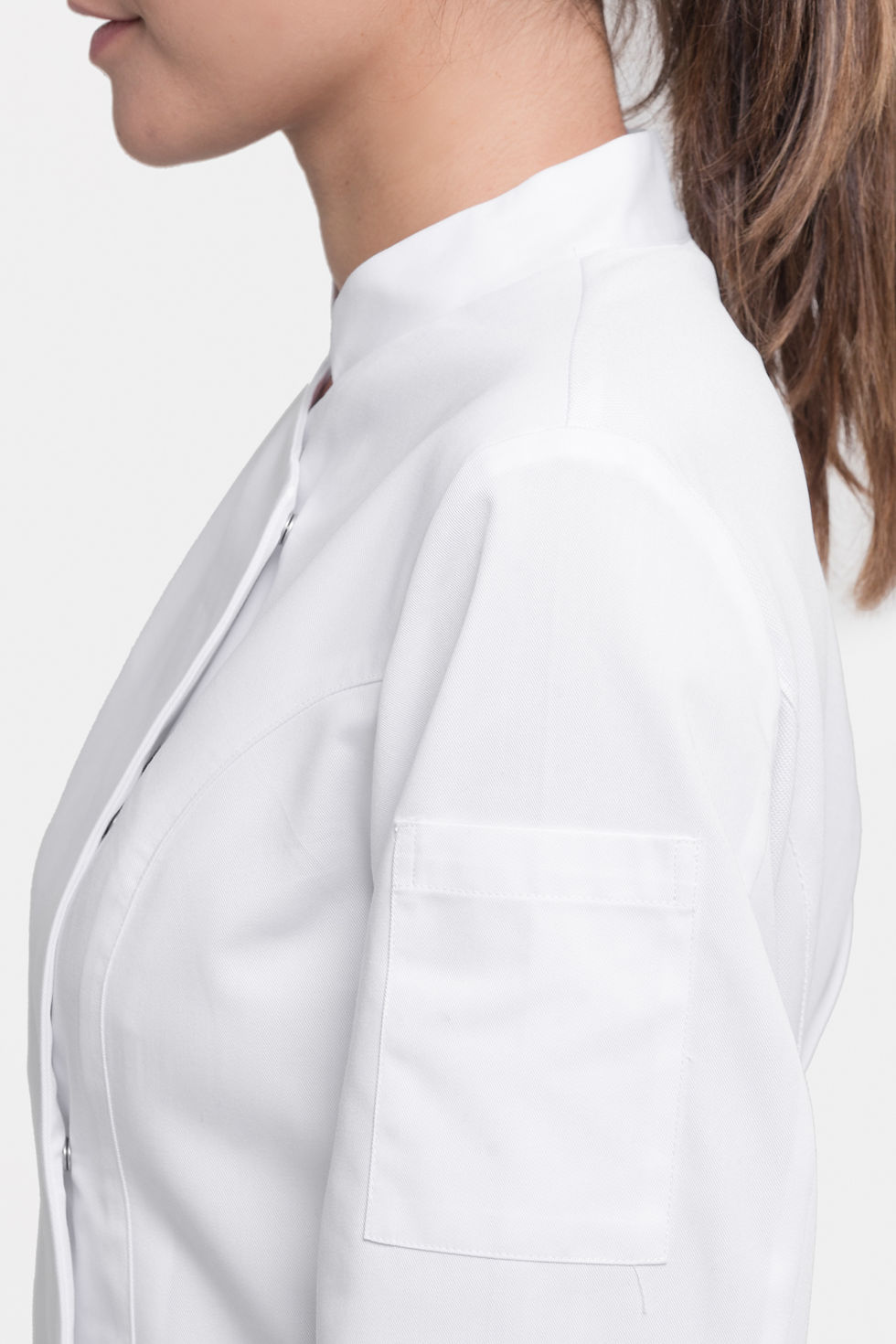 Miniatura: Chaqueta de cocina mujer blanca