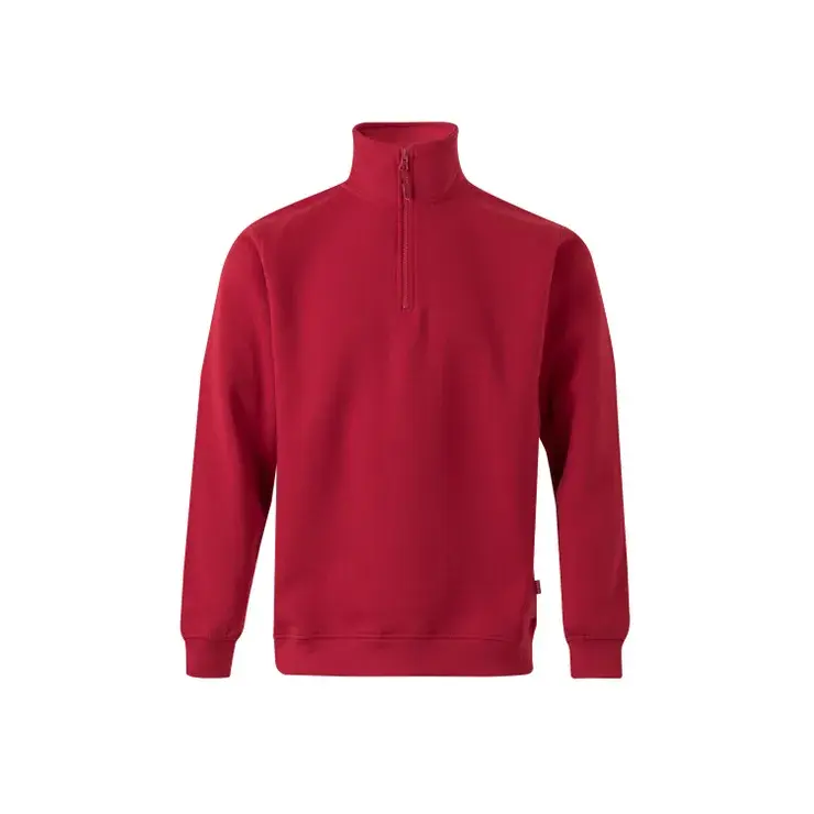 Sudadera media cremallera, ropa de trabajo