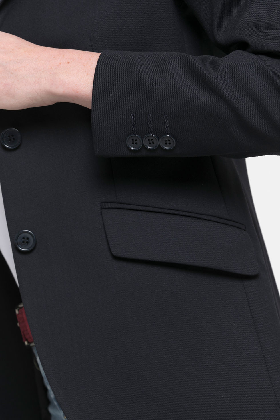 Miniatura: Blazer azul marino de mujer,uniformes