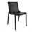 Miniatura: silla de PP apilable para uso interior y exterior color negro