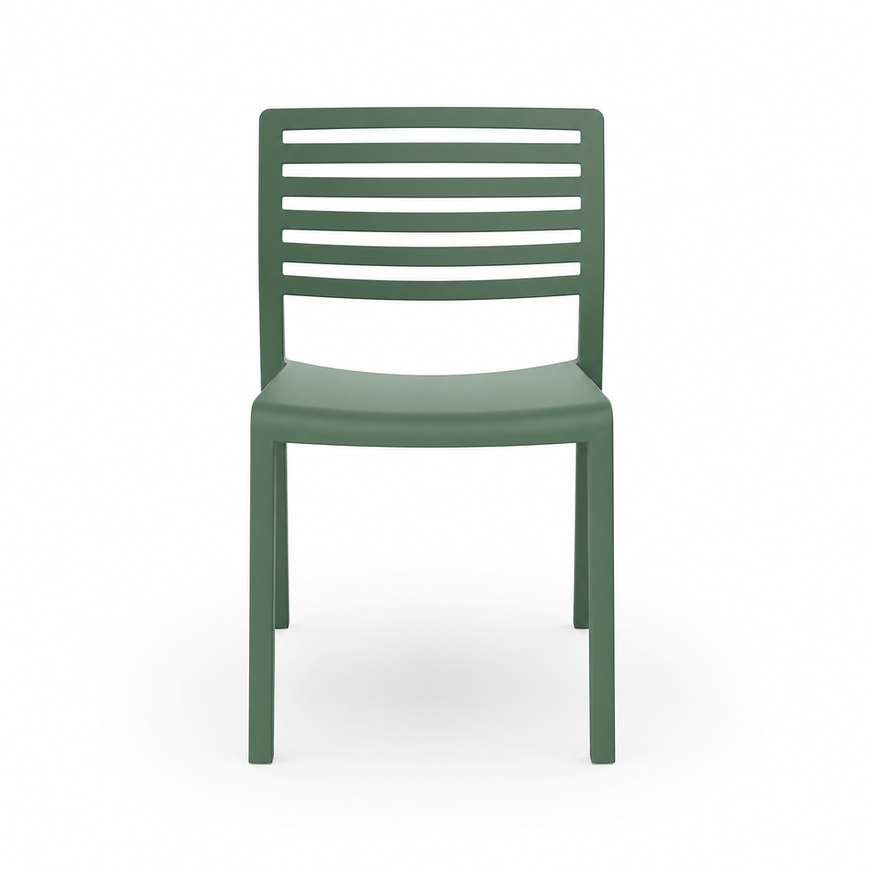 Miniatura: Silla Lama de Josep Lluscà color gris verdoso
