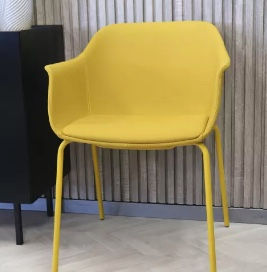 Miniatura: Sillón Shape  con cojin tapizado