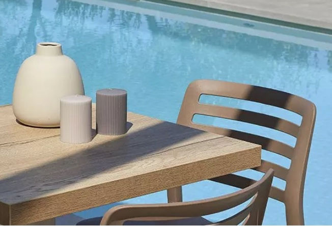 Miniatura: Silla reciclada wind verde agua