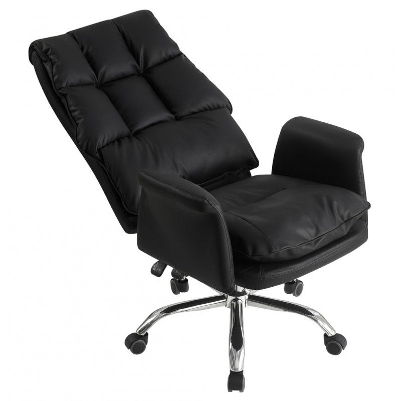 Miniatura: silla de oficina MAINZ negro reclinable
