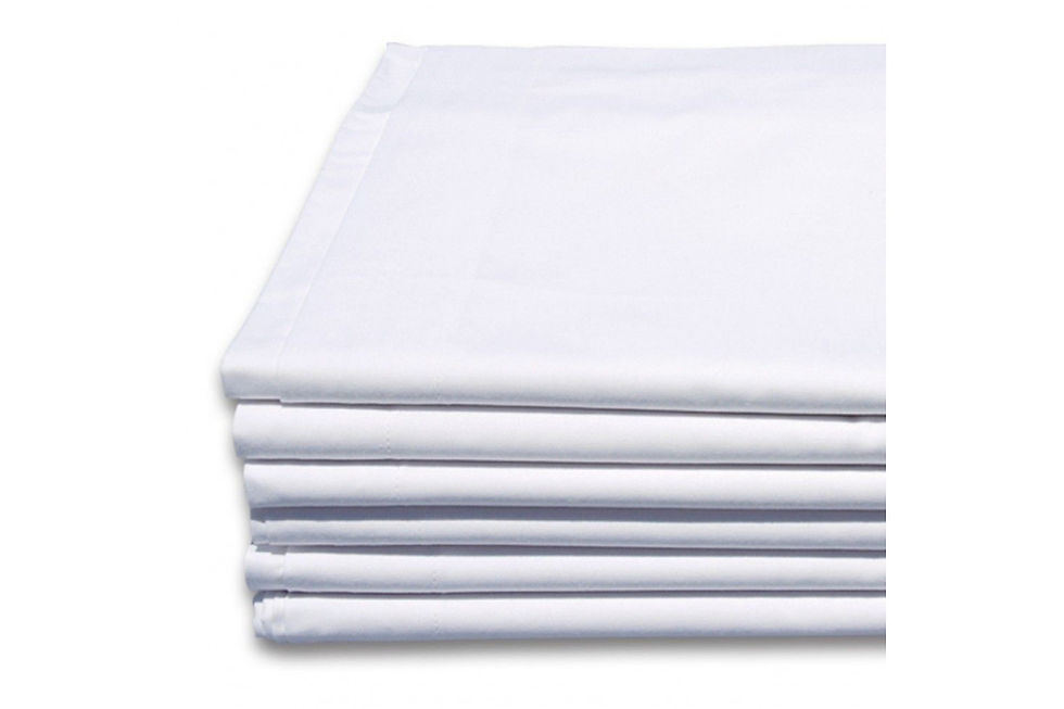 Miniatura: Sabanas encimeras blancas 50%Poliester50%