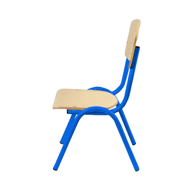 Miniatura: silla infantil para guarderias y colegios con madera de haya