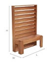 banco madera