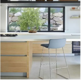 Miniatura: taburete patin en acero pintado para bares, pub, cocinas