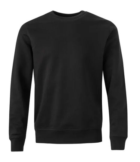Miniatura: Sudadera algodón orgánico cuello redondo
