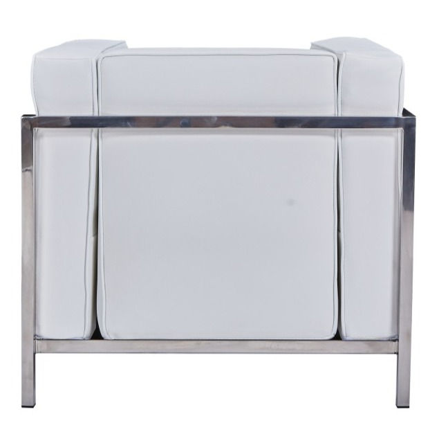 Miniatura: sillon de diseño tapizado similpiel