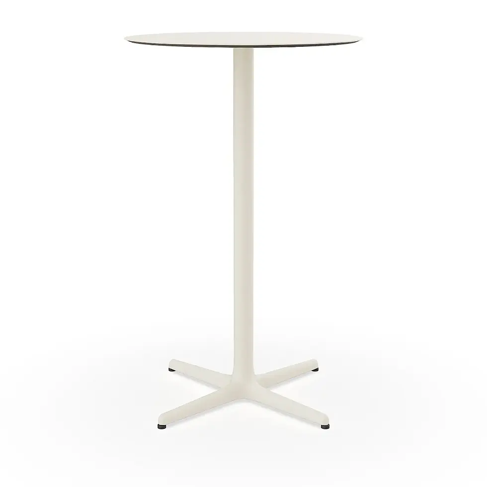 Miniatura: Mesa alta Toledo con tablero cuadrado 70x70 cm