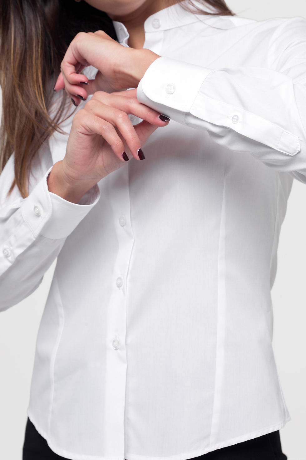 Miniatura: Camisa de mujer cuello Maho