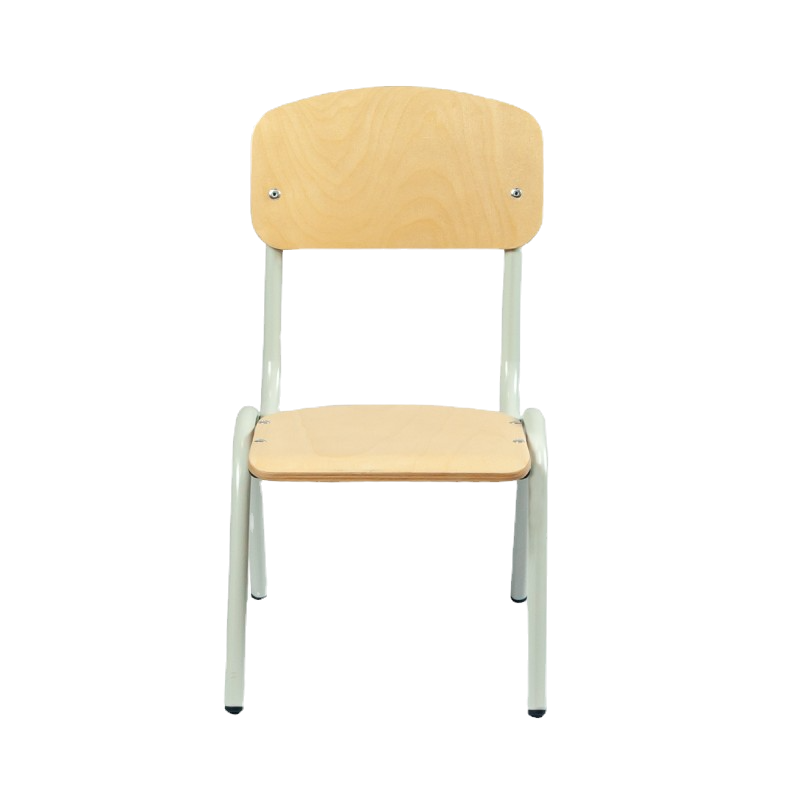 Miniatura: silla infantil para guarderias y colegios con madera de haya