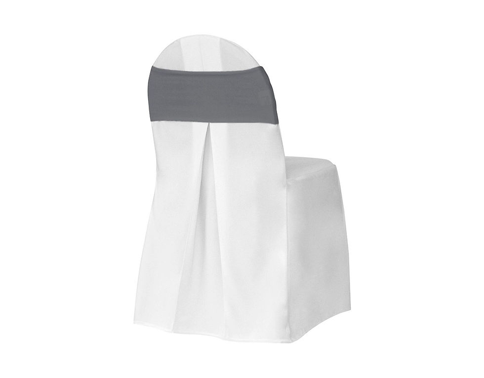 Miniatura: Banda elástica decoración de sillas para bodas y banquetes