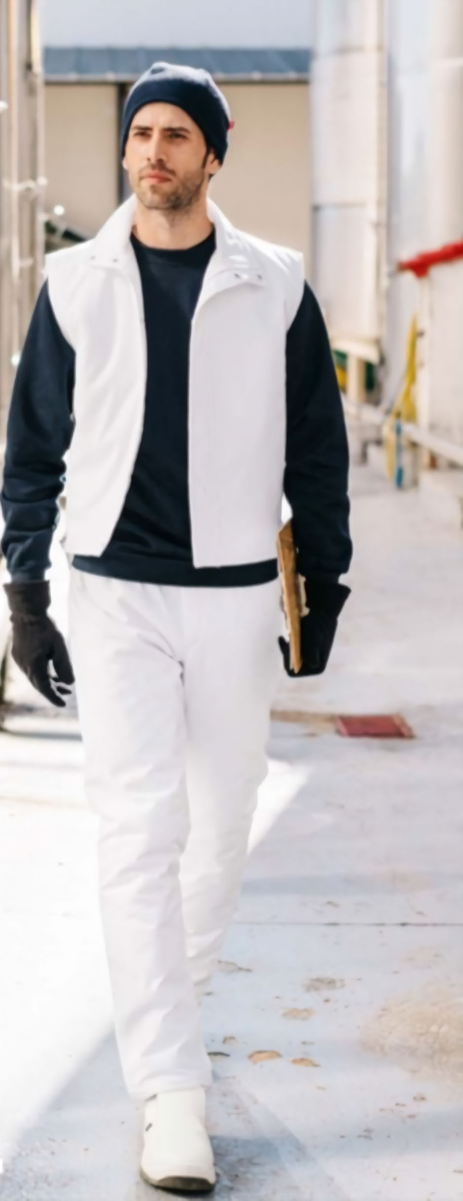 Pantalón acolchado para industria alimentaria