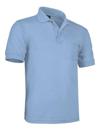 Miniatura: polo unisex tejido pique de color