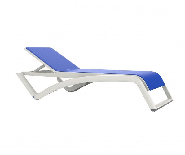 Miniatura: tumbona sky con ruedas reclinable 5 posiciones