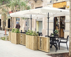 terraza de bar